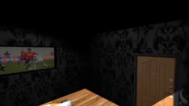 3Ds Max проект "Комната отдыха"