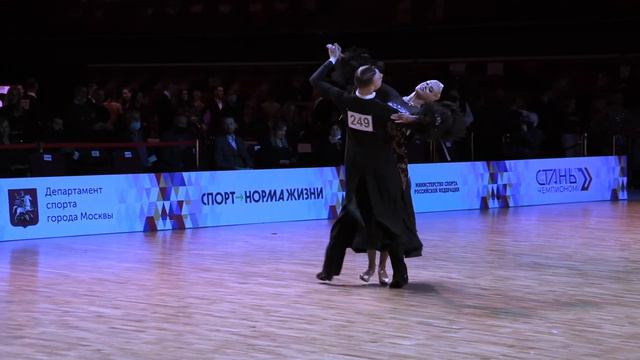 SlowFox   Stanislav Slomchinsky - Elizaveta Denisova   Russian Championship Amateur Standard 2021