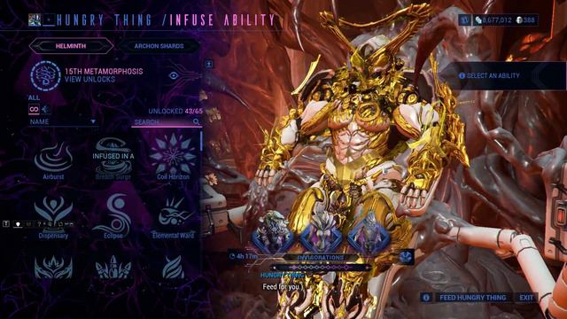 Warframe Hildryn Archon Vitality . it's actually Works