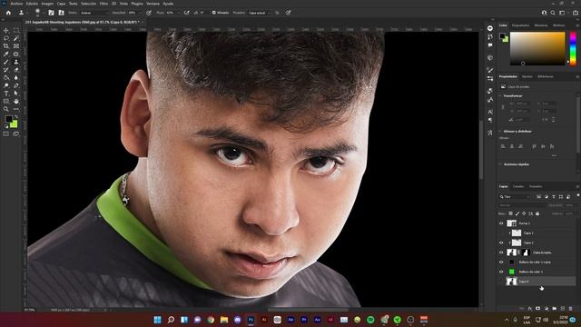 RETOQUE DE FOTOGRAFIA PROFESIONAL / COMO RETOCAR PIEL, OJOS, CARA EN PHOTOSHOP 2022 / @DznGio
