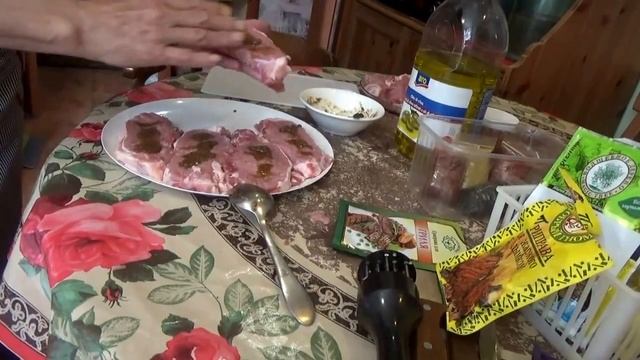 Стейк из свинины в духовке