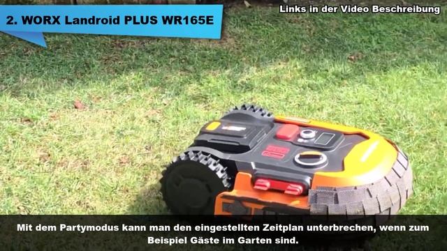 WORX Landroid PLUS WR165E - Bester Mähroboter 2024?