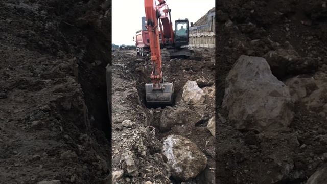Экскаваторы, Самосвалы, земляные работы