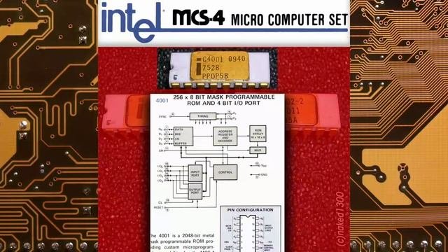 С чего начинала INTEL? История создания первого микропроцессора Intel 4004