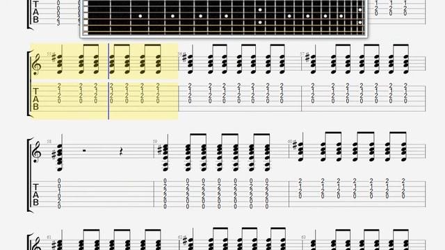 Beatles The   Another Girl GUITAR 2 TABLATURE