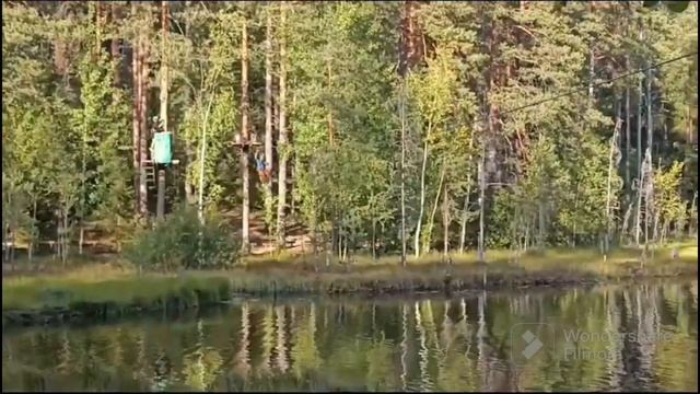 Мы в верёвочном парке Greenvald