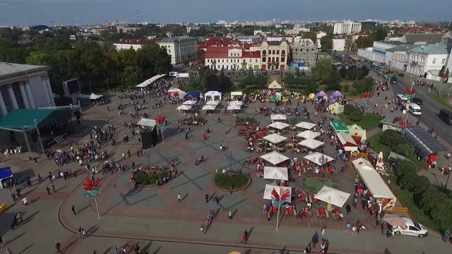Гродно. День города. Советская площадь