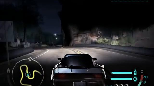Need for Speed:Carbon-Mazda RX-7 Canyon Checkpoint Silver