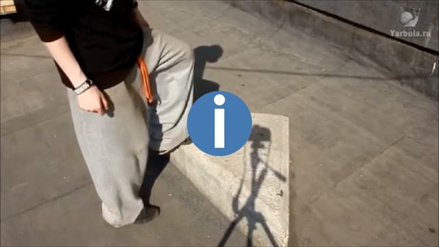 Урок паркура для сайта Ярбула.ру - прыжок с разбега с одной ноги