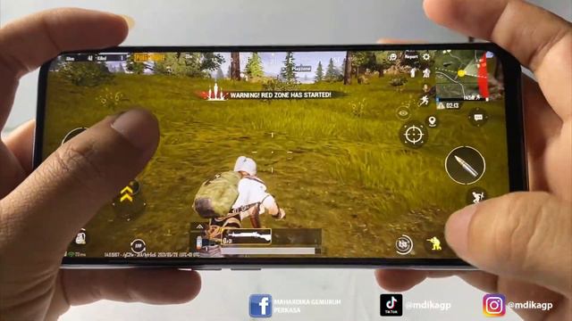 Grafik "ULTRA HD" Tes PUBG di REALME X3 Superzoom - Frame Rate EXTREME | HP RAM 12 GB SD 855+