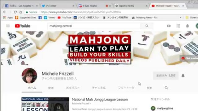 Riichi Out to Mahjong Friends Episode 1 Michele