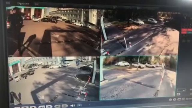 Встречное движение ДЭУ нексия гос номер 526 AP 02