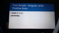 Past Simple 2 Irregular Verbs Parte 1 Positive Form