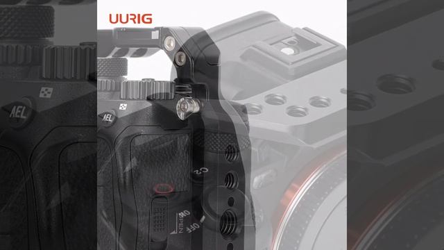 UURIG A7M4 Camera Video Cage for Sony Alpha 7 IV / A7R IV / Alpha 7 S III / Alpha 1