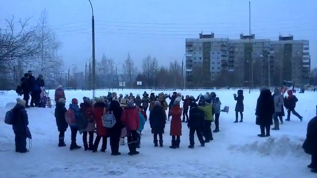 Масленица в Нижегородской школе от компании "Djnn"