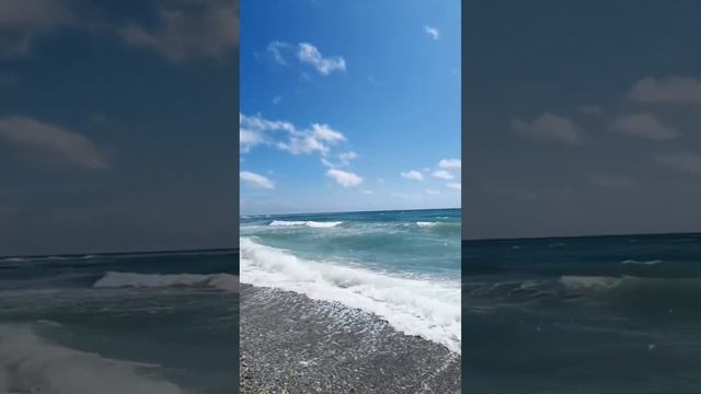Архипо-Осиповка апрель 2024 года ⛅ Чёрное море штормит 🌊 Благодарим за видеоролик: @nadezhda__ka