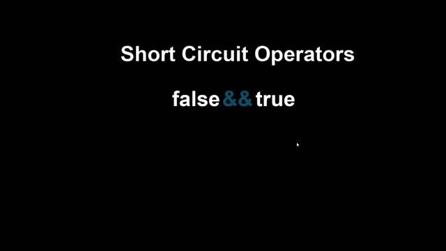 Java Tutorials - 23 Boolean Expressions (Short Circuited Logic)