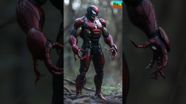 iron man cross venom #marvel #spiderman #ironman #avengers #venom #dccomics #batman