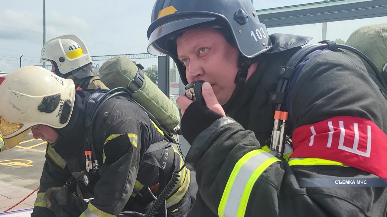 Сегодня в Костроме отрабатывали навыки ликвидации огня