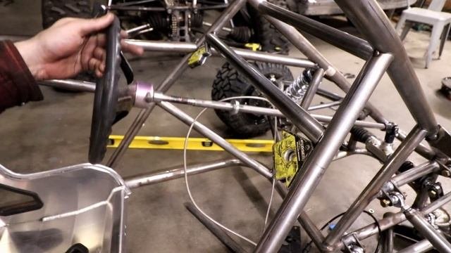 Crosskart build Pt 9: Steering update