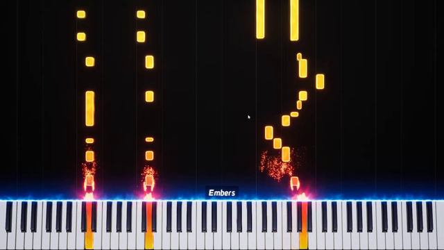 Me messing around on piano || App: Embers