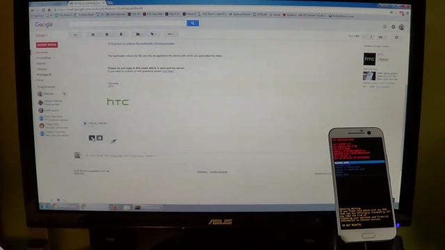 Odomknutie Bootloadera HTC 10