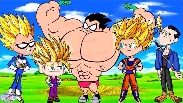 Teen Titans Go! vs. Frieza, Goku and friends! Cartoon Character Swap - SETC