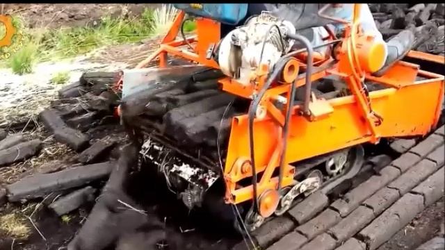 Добыча кускового торфа, его переработка  в удобрения и почвосмеси