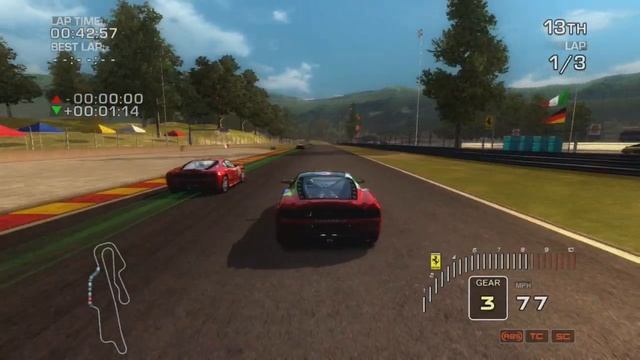 Ferrari Challenge: Trofeo Pirelli -- Gameplay (PS3)