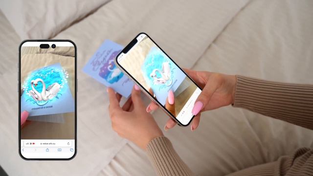 С днём свадьбы! Невероятная «оживающая» AR-открытка