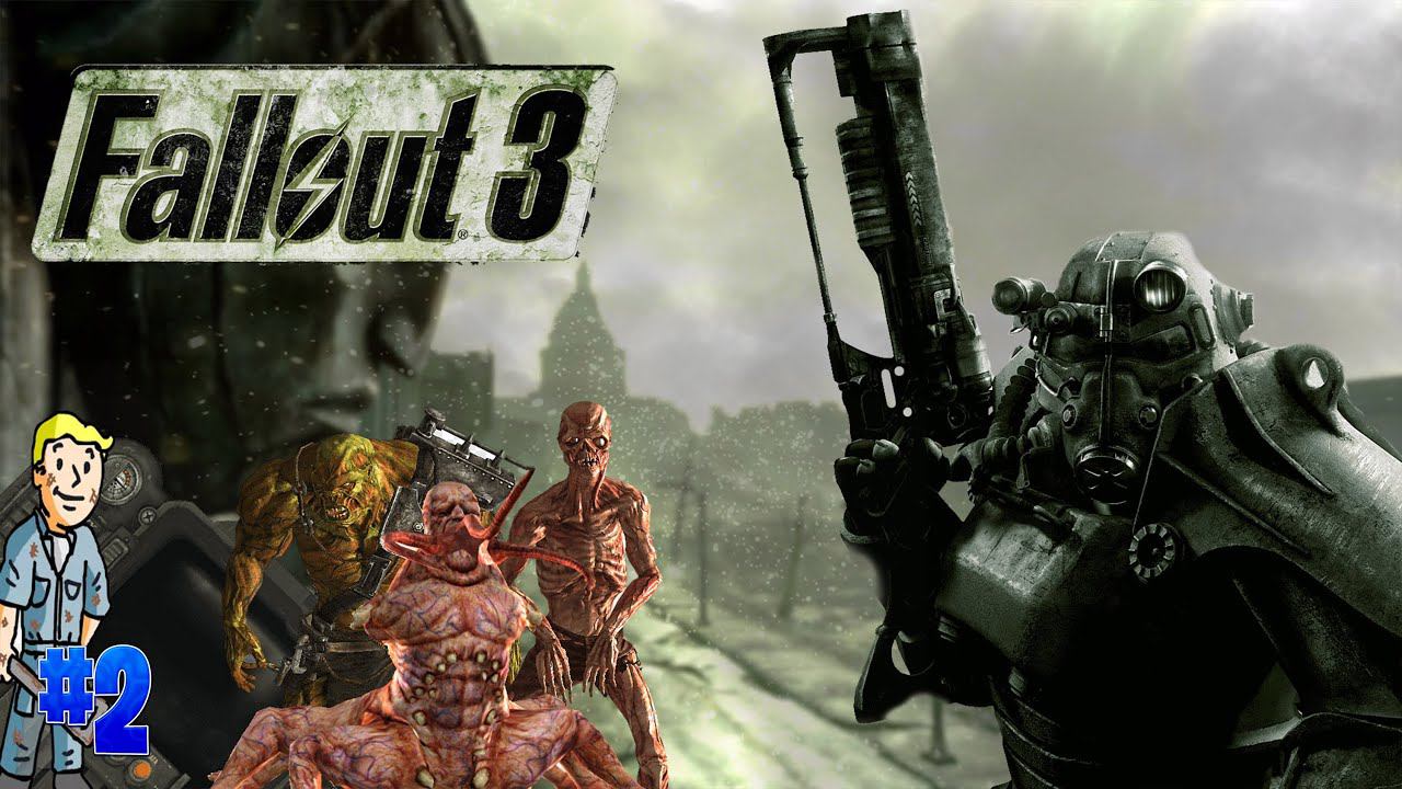 Fallout 3 стрим прохождение часть #2