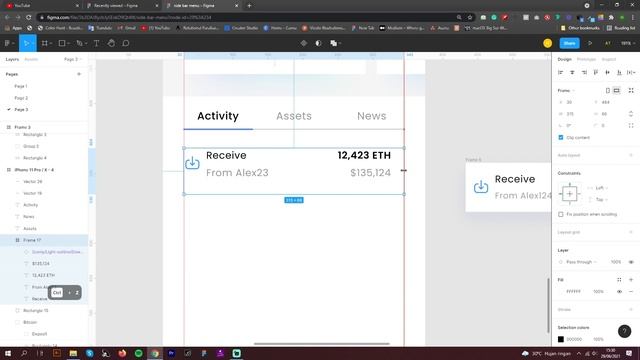 FIGMA PROTOTYPE TUTORIAL - SIDEBAR MENU ANIMATION