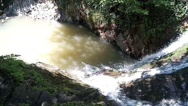 Свирское ущелье. Водопад 1 Лазаревское