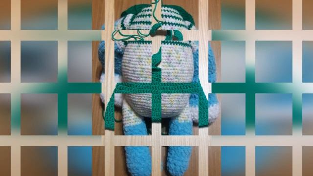 Зайчик крючком#заяцамигуруми