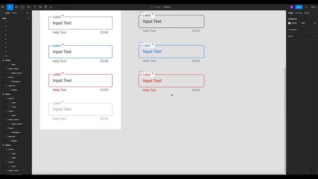 How to Design Material Design Text Fields in Figma | Part 1 #figma
