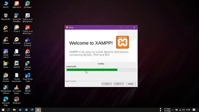 Download dan Instal XAMPP di Windows 10 64 bit