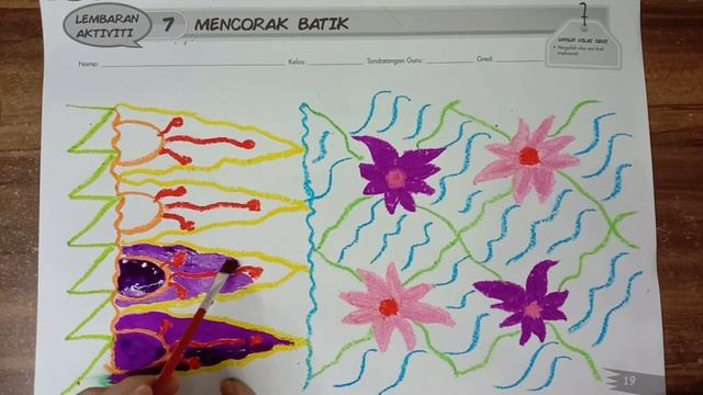 PSV Tahun 1 - Mencorak Batik