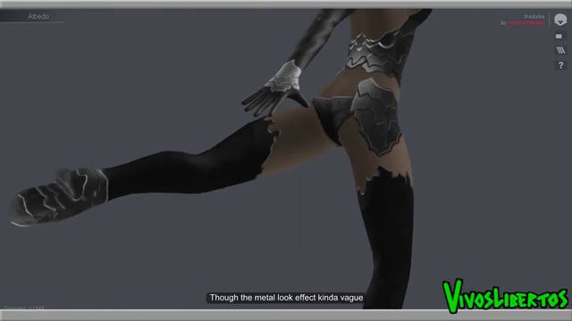 3D Modeling Dark-Elf Dancer - Are you sure don't wanna hire me?