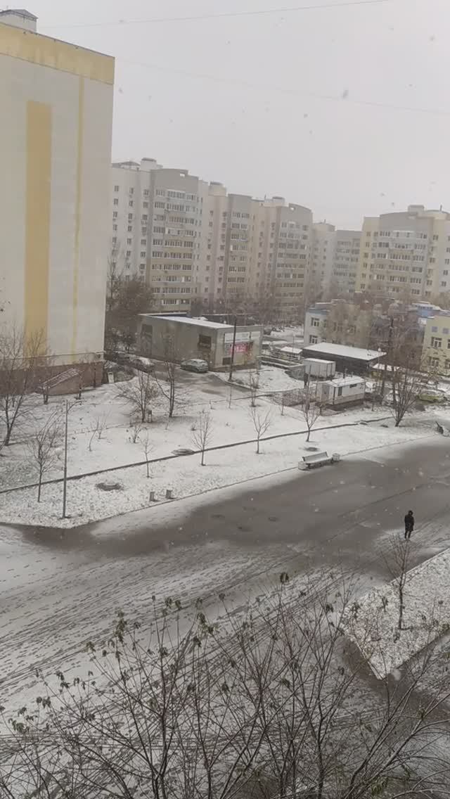 в Саратове наступила зима / winter in Saratov