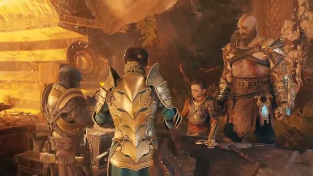 God of war  #11 Бальдер и Атрей,Секреты Тура. Глаз Мимира. Путь в кишки мирового змея.