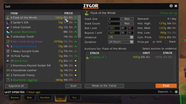 Auction and Mail Tools - Zygor Guides Tutorial