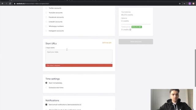 HOW TO SCRAPE  PHONES AND  EMAILS FROM WEBSITES  SCRAPING CONTACTS AND LINKS TO SOCIAL NETWORK