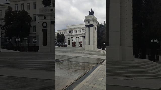 Памятник Шаймуратову генералу. Уфа.