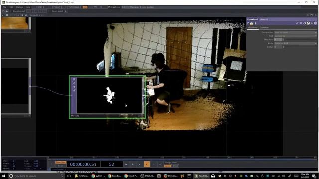 Kinect Pointcloud - TouchDesigner Tutorial - part1