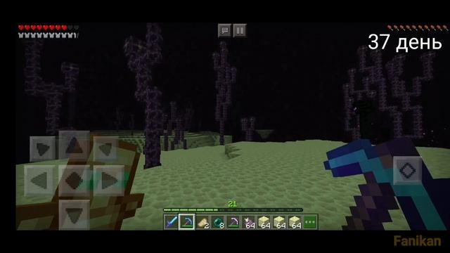 100 дней выживание в ЭНДЕР МИРЕ Minecraft на ХАРДКОРЕ
