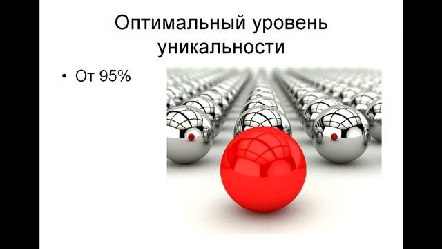 Урок 7. Уникальность текста