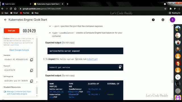 Kubernetes Engine: Qwik Start [GSP100] | 30 Days Google Cloud Challenge | Qwiklab | Let's Code Budd