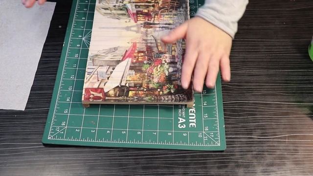 DIY Декупаж  панно на мольберте своими руками❤