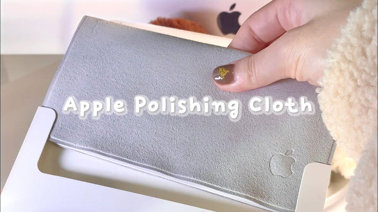 🐻❄️ Apple Polishing Cloth unbox
