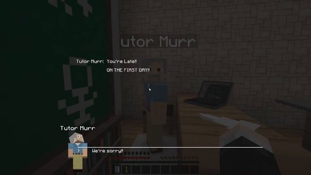Minecraft High School | LATE FOR FIRST CLASS!! | Custom Mod Adventure